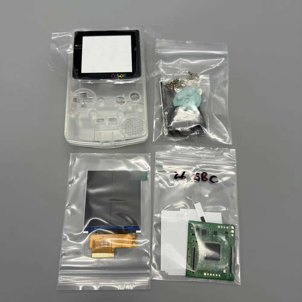 2.6 "GBC IPS LCD and new shell for Gameboy Color.Support pixel display. No need to cut the shell.