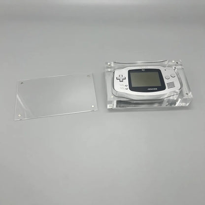 High transparency acrylic magnetic cover console storage box for Gameboy advanced GBA
