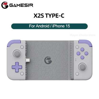 GameSir X2s Mobile Gamepad Android Phone Game Controller for Cloud Gaming Xbox Game Pass STADIA xCloud Hall Effect Joystick