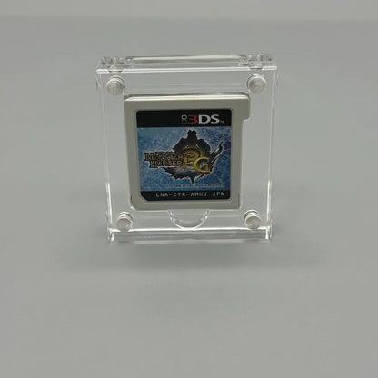 One slot High transparency Acrylic Magnetic suction cover Games Storage Box Hard Shell cartridge Case for Nintendo 3DS DS