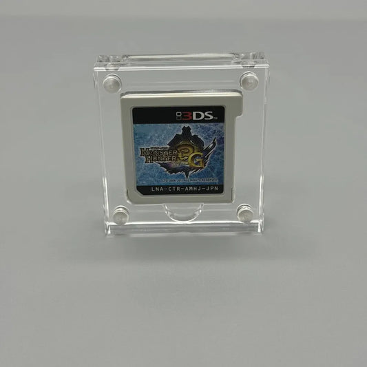One slot High transparency Acrylic Magnetic suction cover Games Storage Box Hard Shell cartridge Case for Nintendo 3DS DS