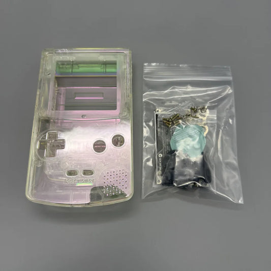 High quality shell kit for Gameboy COLOR GBC. Suitable for GBC 2.6-inch 2.45-inch 2.2-inch LCD