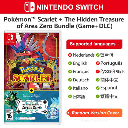 Pokémon Nintendo Switch Game Pokemon Pearl Diamond Sword Shield Pokémon Arceus Scarlet Violet Pikachu Lets Go Physical Game Card