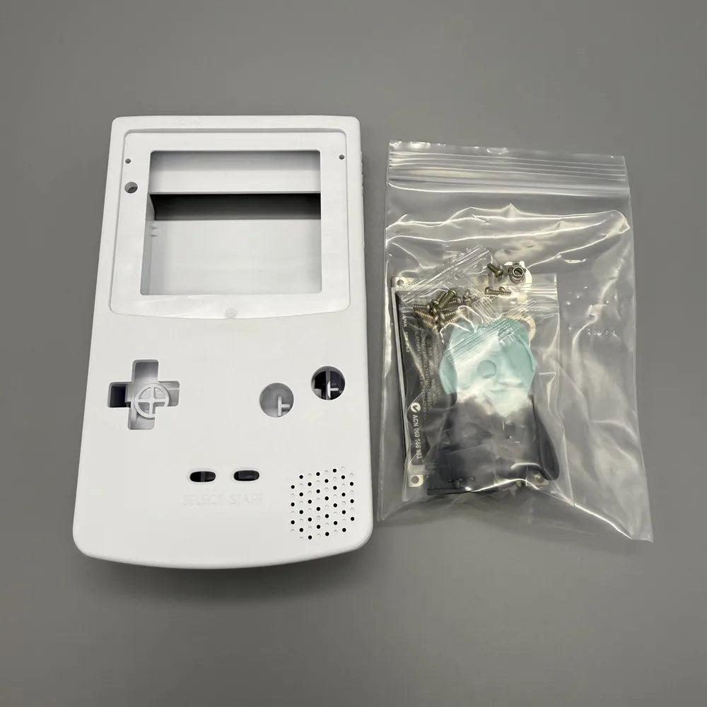 High quality shell kit for Gameboy COLOR GBC. Suitable for GBC 2.6-inch 2.45-inch 2.2-inch LCD