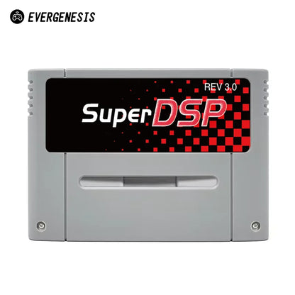 EVERGENESIS SNES REV3.0 Game Cartridge 3000 in 1 Support DSP1/2/3/4 Flash Card For SNES SFC Game Console With 8G TF Card