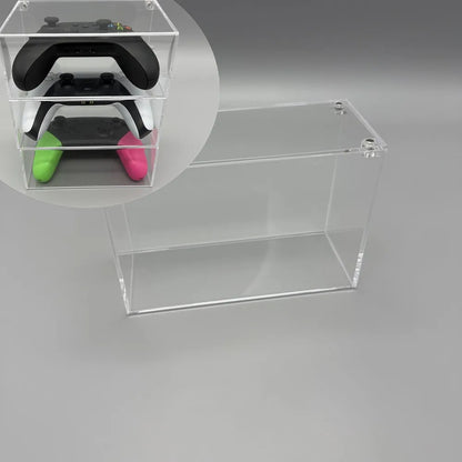 Handle storage box for PS5 SWITCH XBOX console handle. Magnetic cover high transparency acrylic box Can be stacked