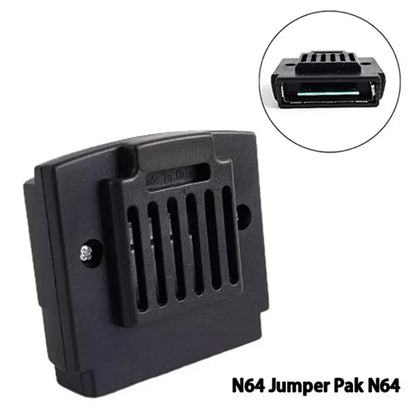 For N64 New Memory Jumper Pak Pack Game Console Expansion Card Memory Card For N64 Jumper Pack Replacement N EWW