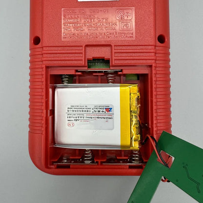 retro game console with rechargeable battery set for Gameboy GB DMG