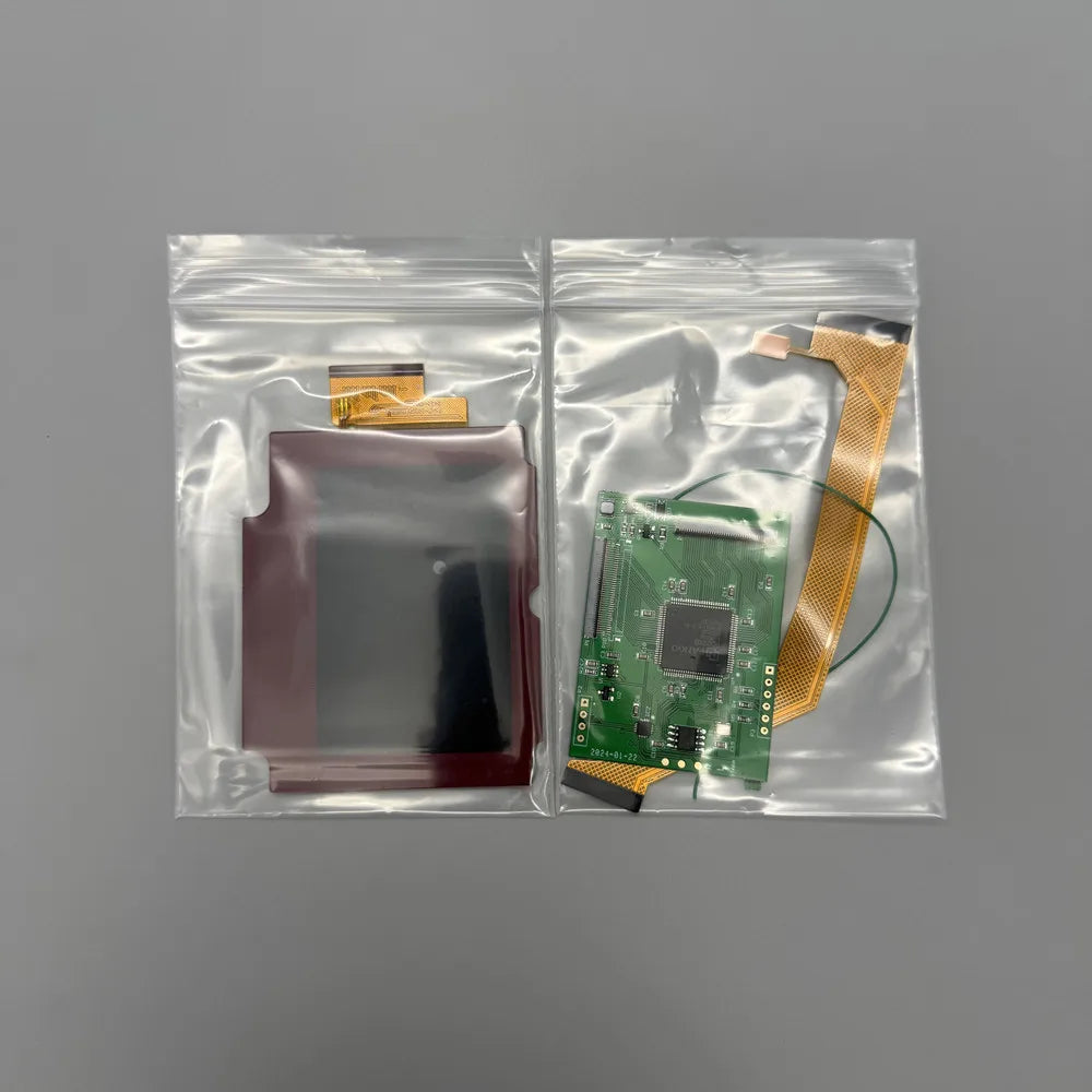 2.9"original size IPS high brightness LCD screen is suitable for Gameboy advance SP GBASP support pixel mode display