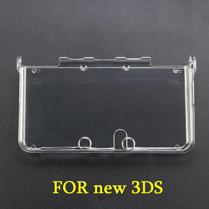 cltgxdd 1piece Plastic clear crystal protective hard case cover for PSP PSV GBA SP NDSL DSI NDSi XL 3DS XL new 3DS XLLL console
