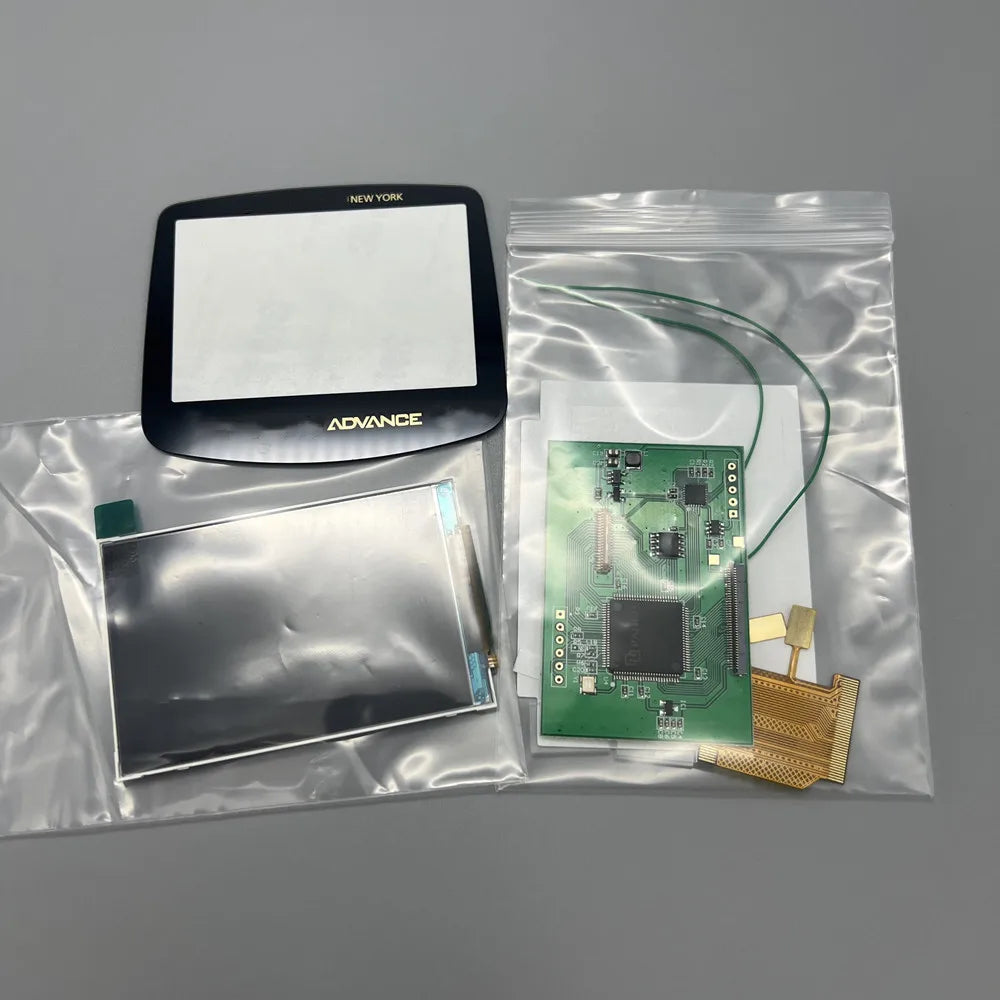 2024 3.0 "original size IPS high brightness LCD screen is suitable for Gameboy advance GBA