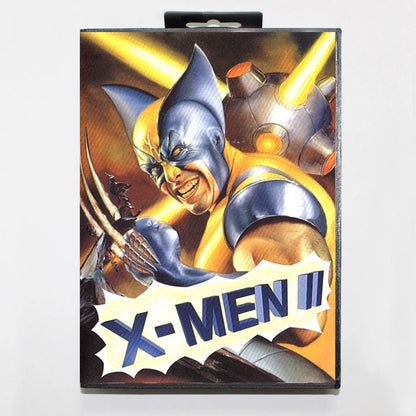 X Men 2 16Bit MD Game Cartridge with RU Box for Sega Megadrive Genesis Systems