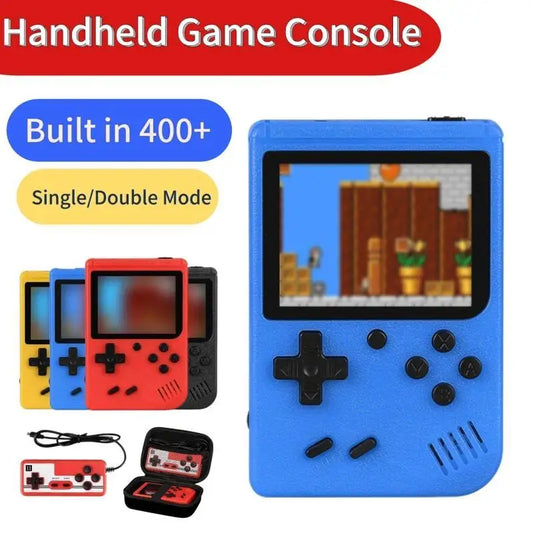 8-Bit Mini Video Game Console Built In 400 Games Retro Portable 3.0 Inch Color LCD Console Handheld Game Player For Kids Gift