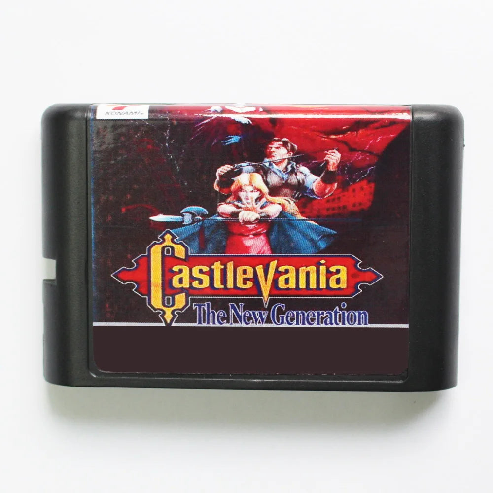 Castlevania The New Generation 16bit MD Game Card For 16 Bit Sega MegaDrive Genesis Consoles