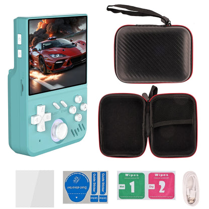 128GB My mini Retro Handheld Game Console 3.5-inch IPS Screen Linux System with 22000+Games for PS3/PS2/PS1/PSP/N64 for Gifts