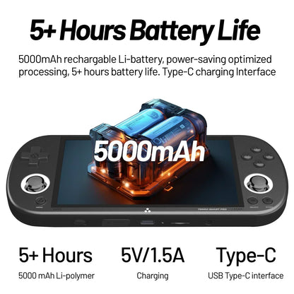 TRIMUI Smart Pro Handheld Game Players 4.96'' IPS Screen Portable Consoles Linux System Emulator Console Retro Video Game PS1
