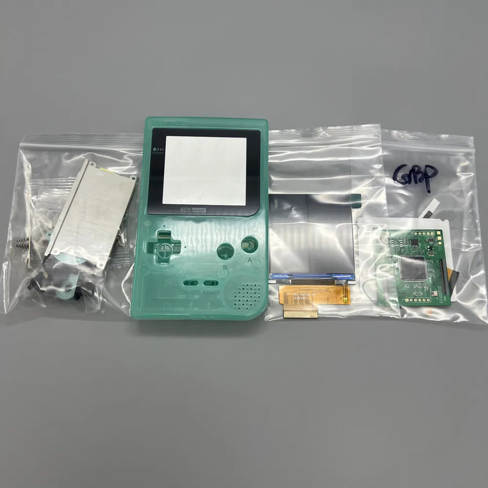 GBP LCD Easy to install 2.6-inch full size IPS high brightness LCD With high quality shell for Nintendo gameboy pocket GBP