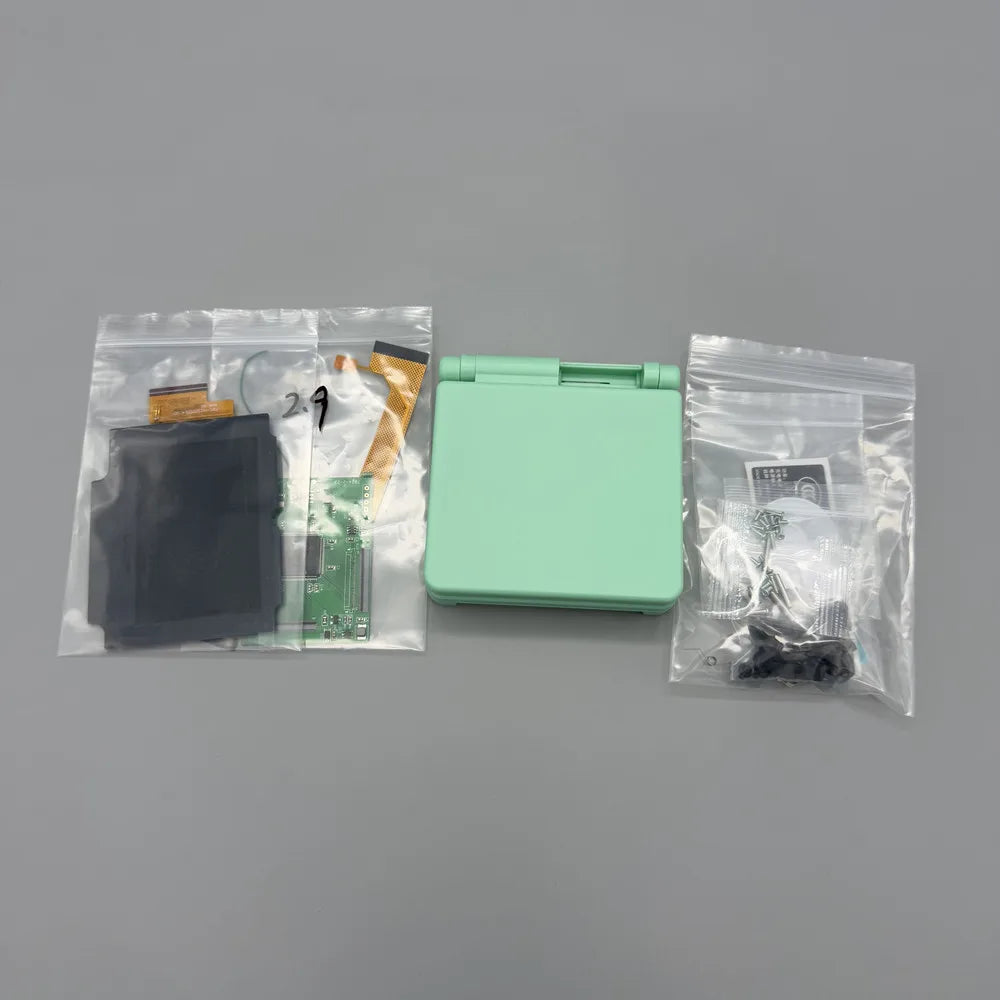 2.9 "GBASP IPS LCD high brightness LCD and shell kit for Gameboy advance SP