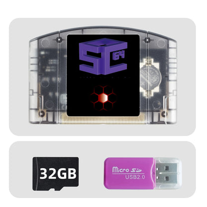 REMANK 5000-in1 SC64Summer SC64 N64 64DD Video Game Console Accesories Retro For SNES GBC N64DD and HDMI Converter
