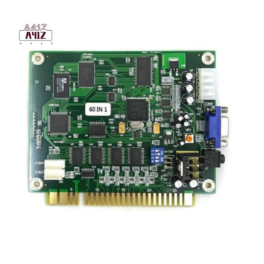 A41Z-60 In 1 Arcade Game Board Multicade PCB Board  Arcade Game Board Horizontal With 28P Cable VGA Output For Jamma Arcade