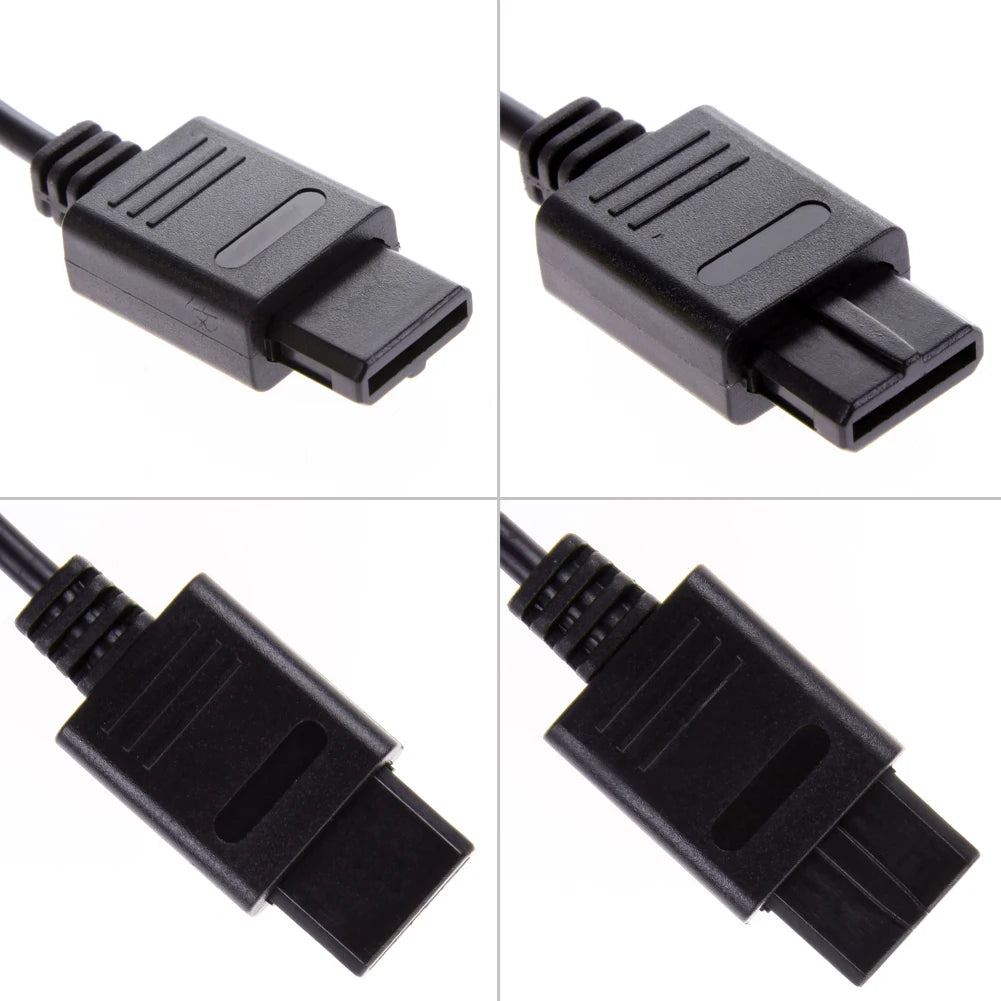 1.8m RGB Video AV A/V TV Scart Cable For Nintendo NES N64 SNES Stereo Audio Video Cord Wire for NGC NTSC Gamecube Game Console