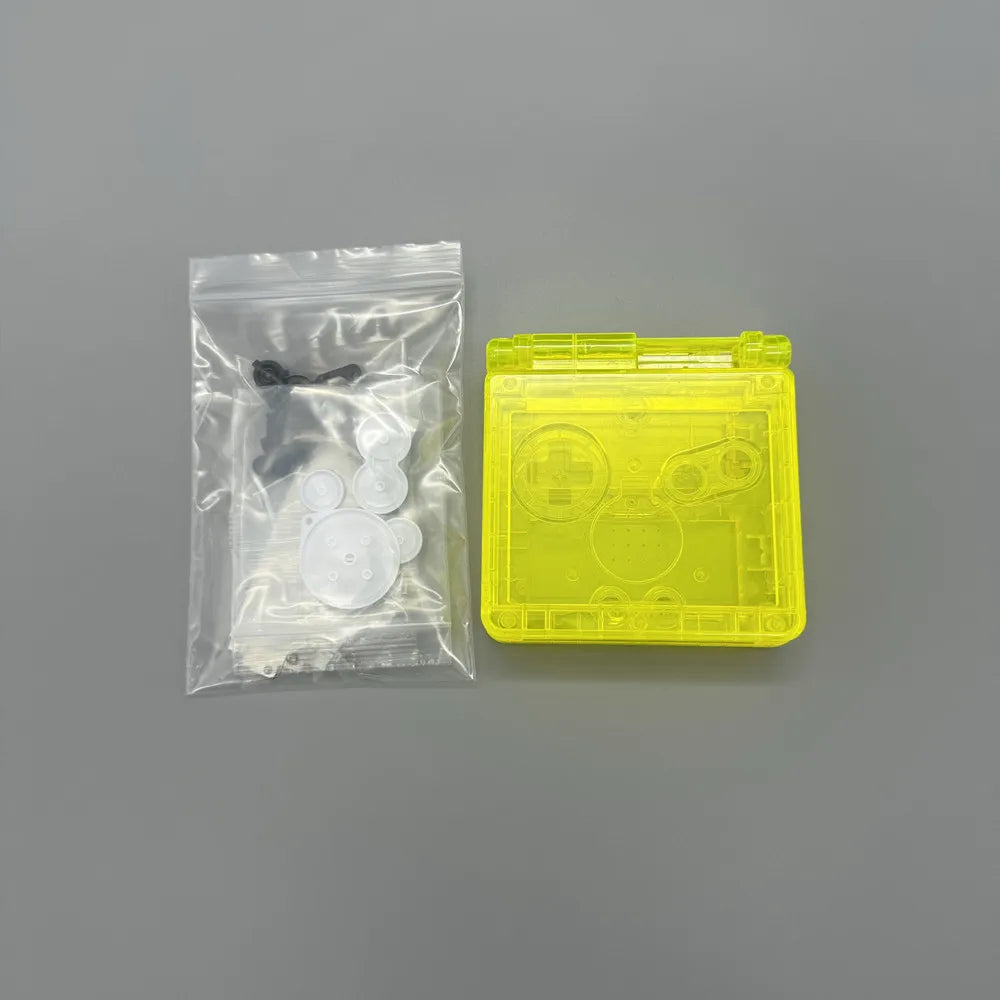 High quality shell kit for Gameboy ADVANCE SP GBASP. Suitable for GBA 3.0-inch IPS 2.9-inch Original size LCD