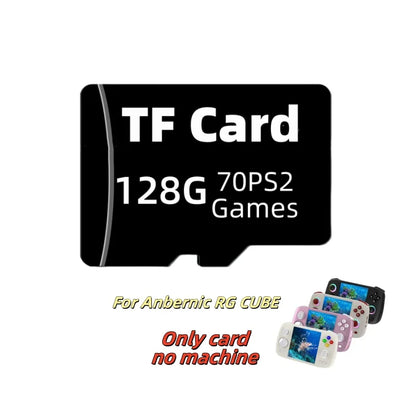 Game Card For Anbernic RG CUBE TF Card Memory Card Retro Games PS2 PSP PS1 3DS Android Handheld Gaming Console Gaming 512G Gift