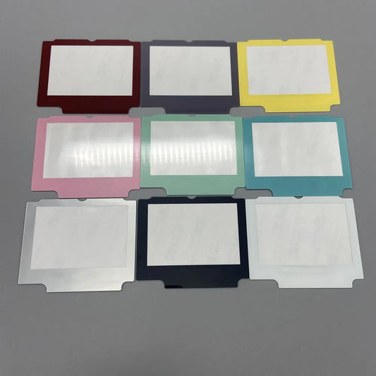 Color glass lens glass mirror is suitable for 3.0 inch high brightness GBASP IPS LCD Gameboy advance sp.GBASP LCD screen lens
