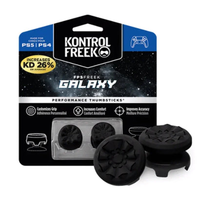 KontrolFreek FPS Freek Galaxy for PS4 High-Rise Analog Stick PS5 Controller | Performance Thumbsticks Game Joystick Silicone Cap
