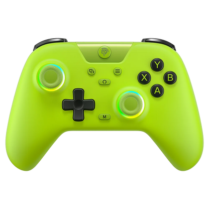 EasySMX X05 Wireless Gamepad Bluetooth Gaming Controller Compatible with PC/Phone/Switch/ Steam Gamer, RGB Light, Hall Effect