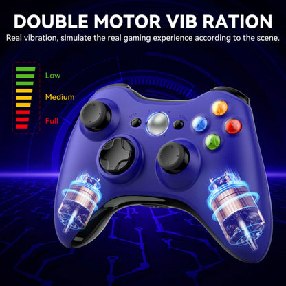 Controller for Xbox 360 Xbox 360Slim/PC Controllers 2.4G Wireless Gamepad W/ Dual Vibration Sensing Game Handle Joystick Rocker