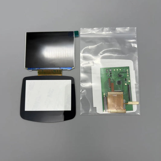 2025 original size IPS high brightness high resolution LCD screen for Gameboy advance GBA .support pixel mode display