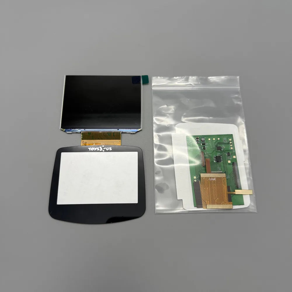 2025 original size IPS high brightness high resolution LCD screen for Gameboy advance GBA .support pixel mode display