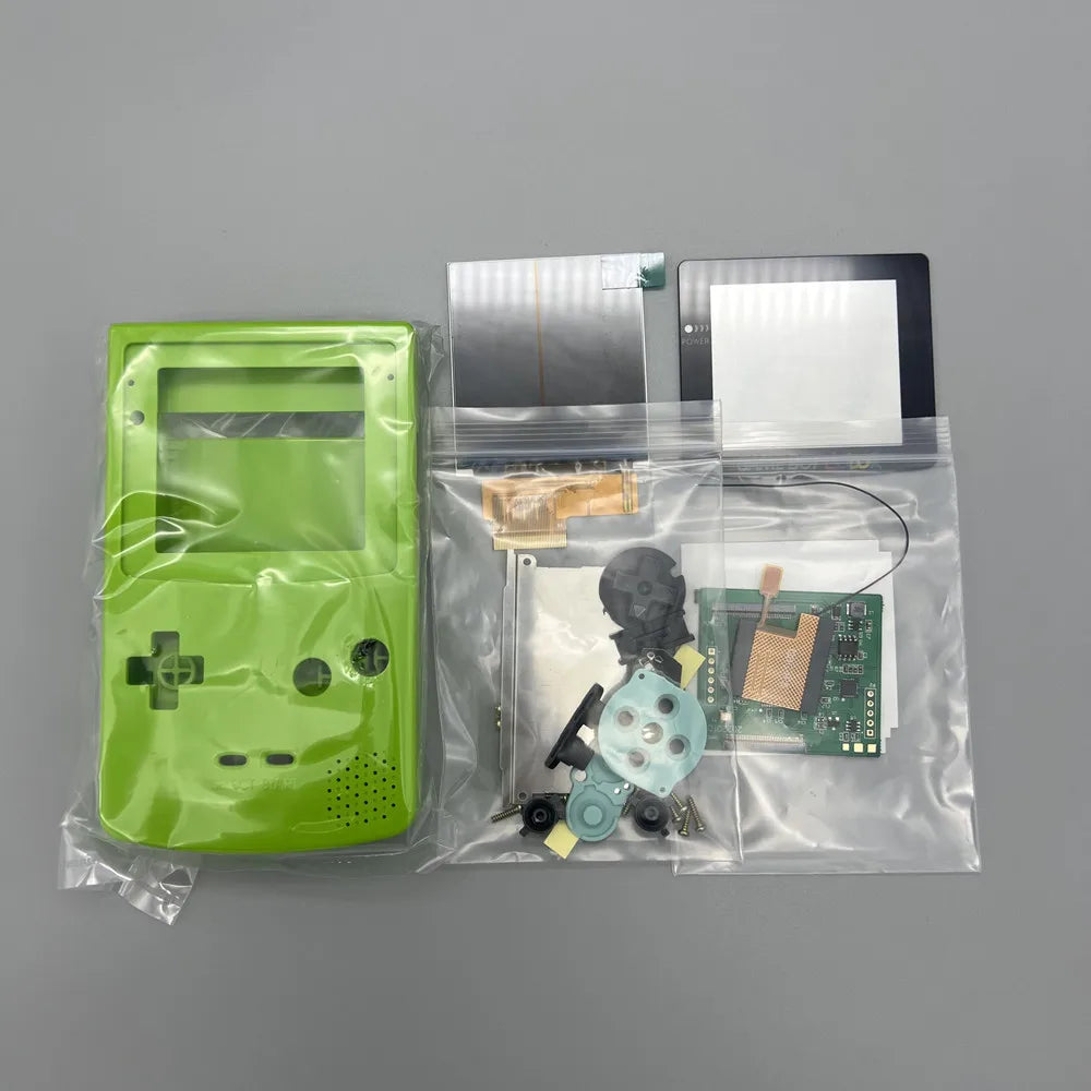 2.6 "GBC IPS LCD and new shell for Gameboy Color.Support pixel display. No need to cut the shell.