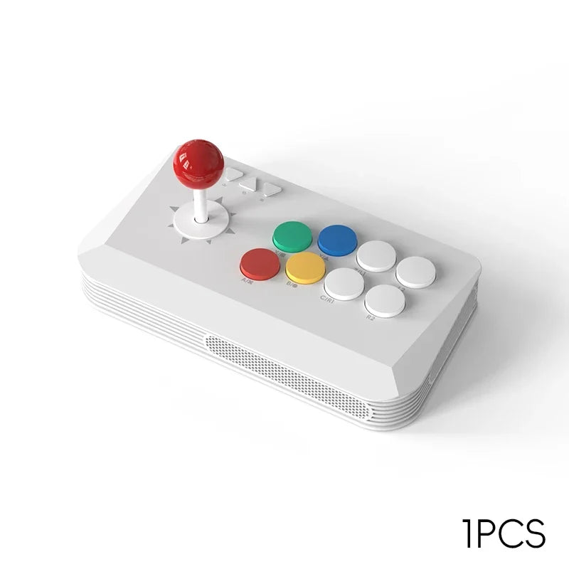 DATA FROG Y5A Wireless Arcade Fight Stick for Switch 2/Windows with Bluetooth & 2.4G Receiver, Joystick Game Controller