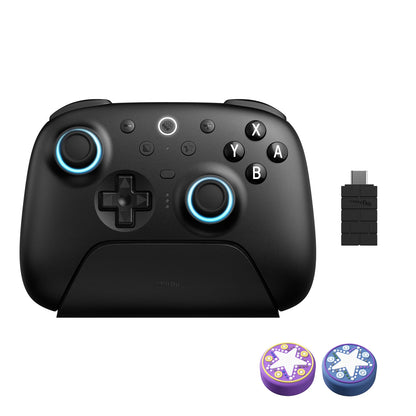 8BitDo Ultimate 2 Bluetooth Controller Wireless Gamepad for Nintendo Switch, Switch 2, Windows 10/11 with TMR Joystick Accessory