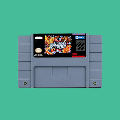 Action Game for The Peace Keepers  - USA or EUR version Cartridge available for SNES  Game Consoles
