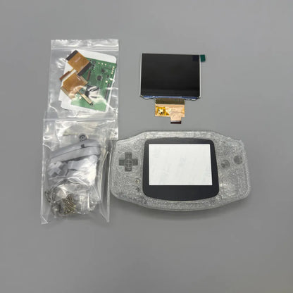 2025 GBA IPS LCD 3.0 "IPS high brightness LCD screen and shell kit for Gameboy advance GBA.no cut shell required easy to install