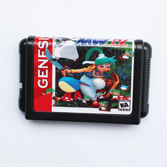 Monster World IV 16bit MD Game Card For 16 Bit Sega MegaDrive Genesis Consoles