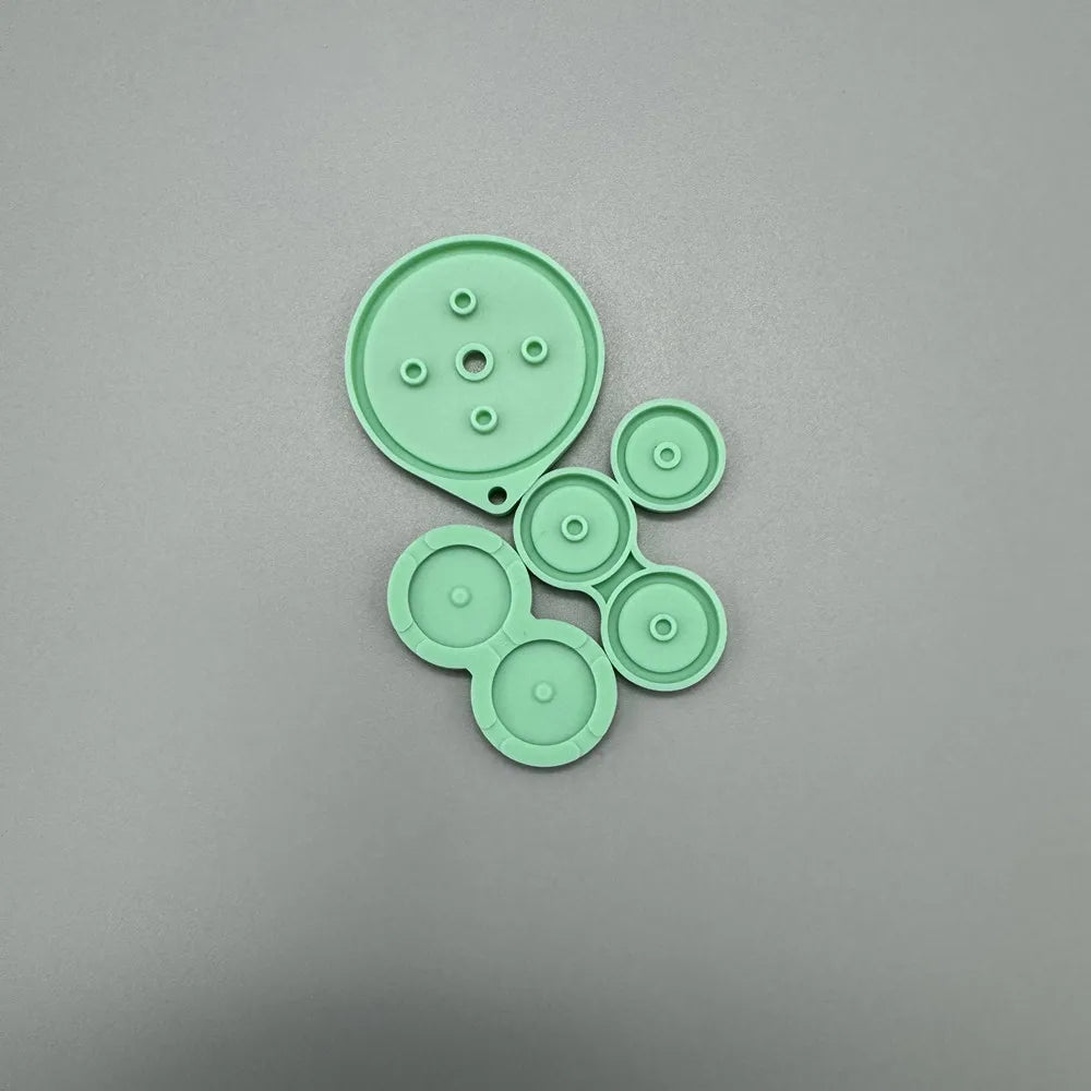 Color high quality game accessory rubber pads button silicon pads for Gameboy ADVANCE SP GBASP