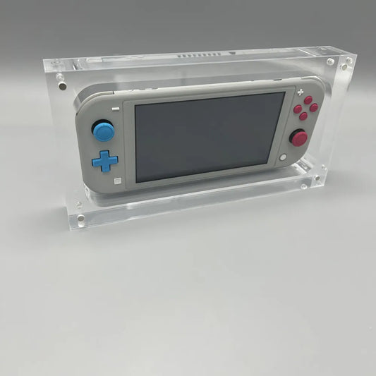 High transparency acrylic magnetic cover console storage box for Nintendo Switch Lite