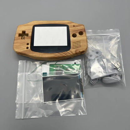 2024 new GBA IPS LCD no cut shell required easy to install 3.0 "IPS high brightness LCD and shell kit for Gameboy advance GBA