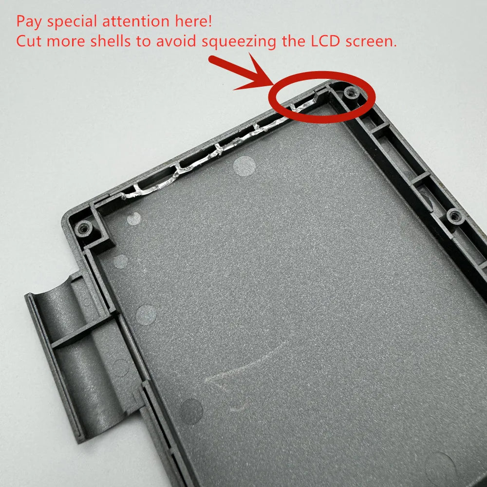 2.9"original size IPS high brightness LCD screen is suitable for Gameboy advance SP GBASP support pixel mode display
