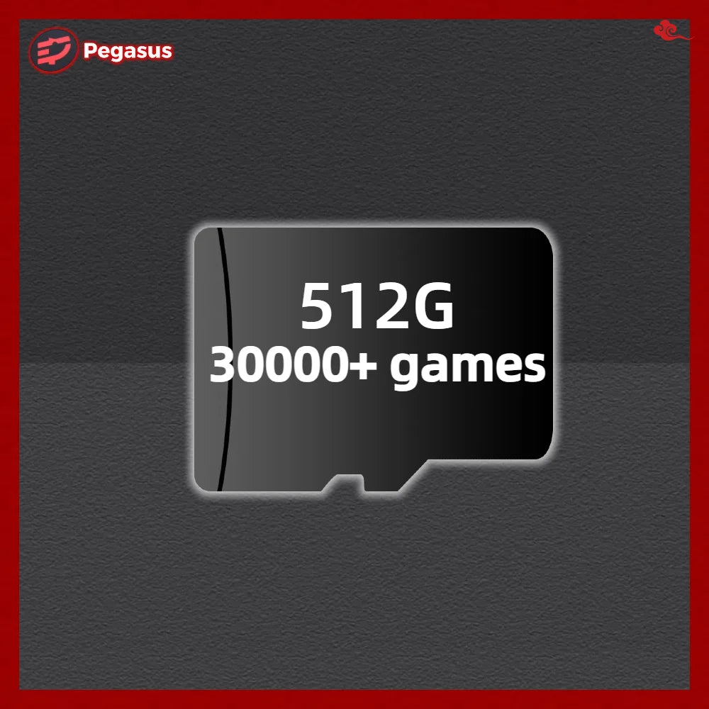 Game Card For Anbernic RG CUBE Memory TF Retro Games PS2 PSP PS1 3DS Android Handheld Gaming Console Gaming High Speed Pegasus G