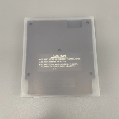 The game storage box for Nintendo Entertainment System NES of Europe and America
