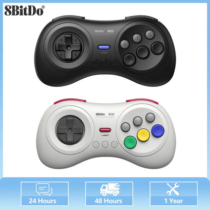 8BitDo M30 Bluetooth Gamepad Support For Nintendo Switch/Windows 10/11/Android/Raspberry Pi Controller