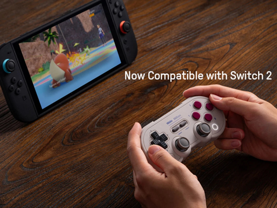 8Bitdo SN30 Pro Bluetooth Wireless Gaming Controller with Hall Effect for Switch 2 MacOS Android Raspberry Pi Windows Steam Deck