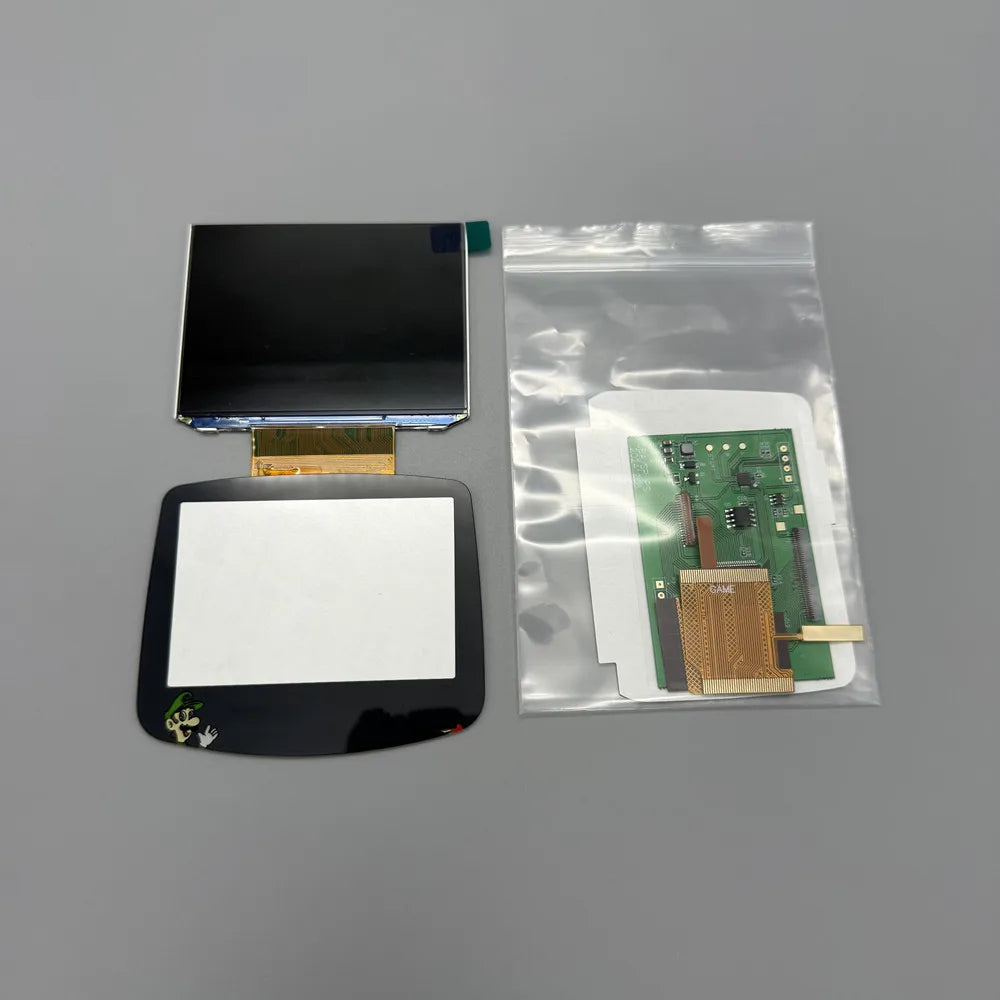 2025 original size IPS high brightness high resolution LCD screen for Gameboy advance GBA .support pixel mode display