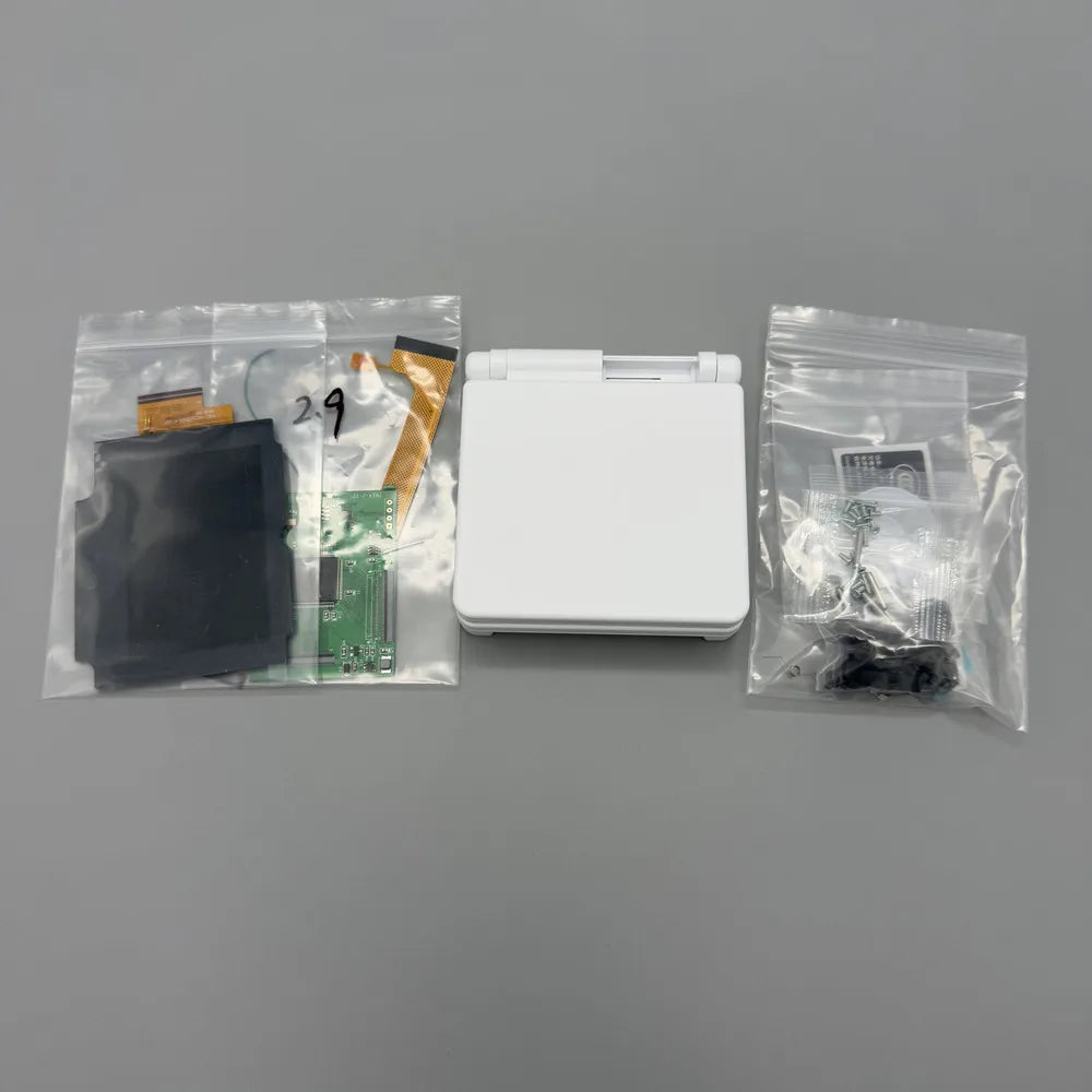 2.9 "GBASP IPS LCD high brightness LCD and shell kit for Gameboy advance SP