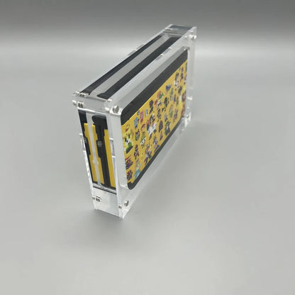 High transparency acrylic magnetic cover console storage box for Nintendo new 3DS .Please pay attention to your console model